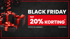 Black Friday bij Vloerenmarkt – Koop jouw droomvloer nu met 20% korting!