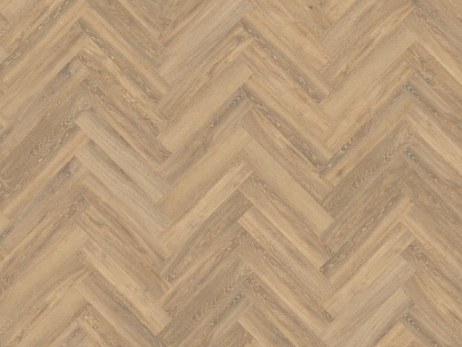 mFLOR 46414 Parva Oak XL Visgraat Piedmont | Dryback lijm PVC