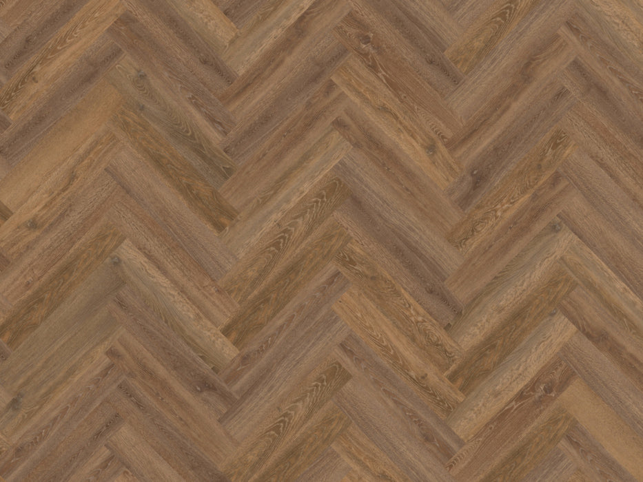 mFLOR 46416 Parva Oak XL Visgraat Liguria | Dryback lijm PVC