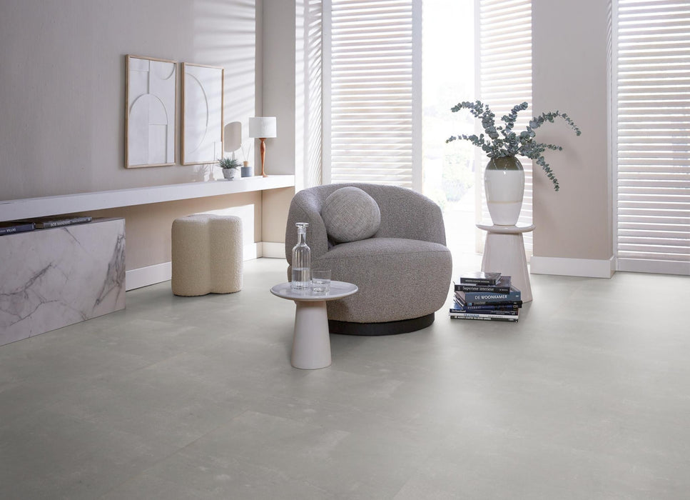 Ambiant Piero Light grey | Tegel 60 x 60 Plak PVC dryback