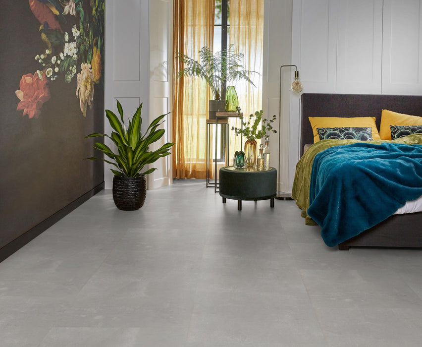 Ambiant Piero Light grey | Tegel 60 x 60 Plak PVC dryback